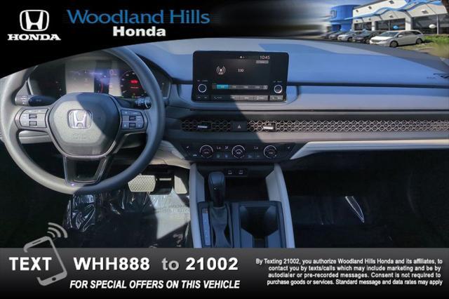 used 2023 Honda Accord car, priced at $28,888
