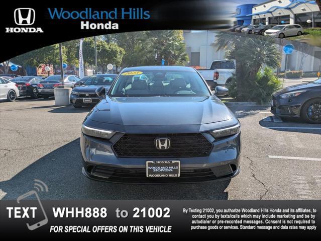 used 2023 Honda Accord car, priced at $28,388