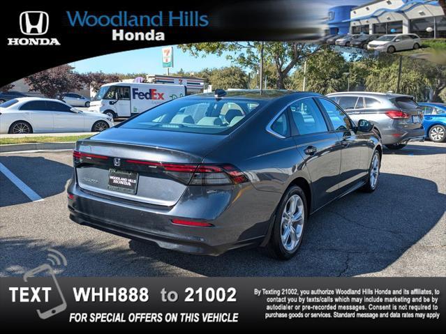 used 2023 Honda Accord car, priced at $28,388