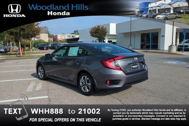 used 2018 Honda Civic car, priced at $17,888