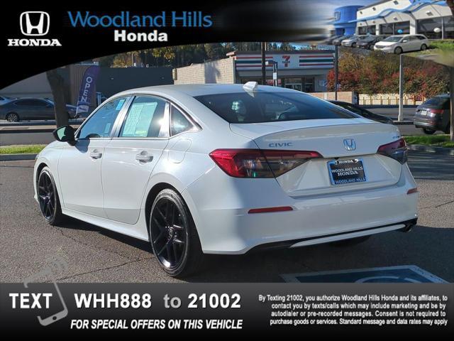 used 2022 Honda Civic car, priced at $23,888