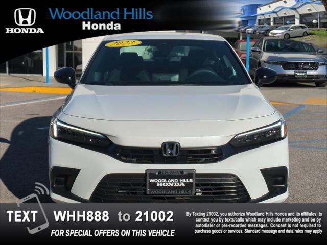 used 2022 Honda Civic car, priced at $23,888