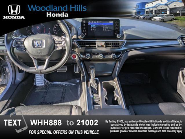 used 2022 Honda Accord car, priced at $25,588