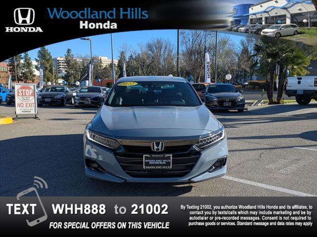 used 2022 Honda Accord car, priced at $25,588