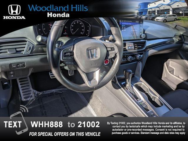 used 2022 Honda Accord car, priced at $25,588