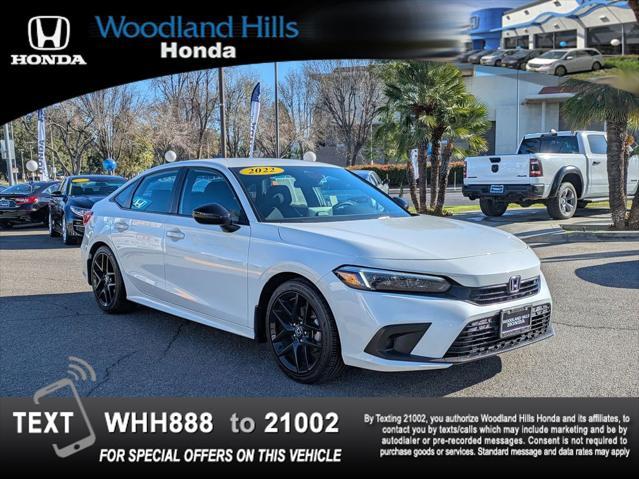 used 2022 Honda Civic car, priced at $24,388