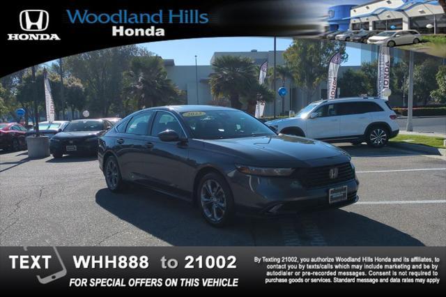 used 2023 Honda Accord car, priced at $27,888