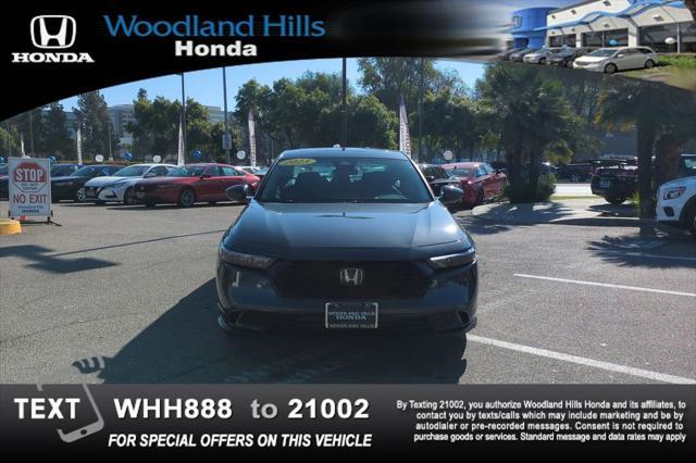 used 2023 Honda Accord car, priced at $27,888