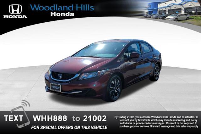 used 2015 Honda Civic car, priced at $14,388