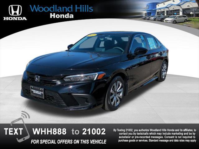 used 2022 Honda Civic car, priced at $22,588