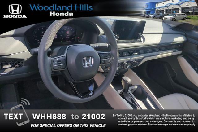 used 2024 Honda Accord car, priced at $28,888