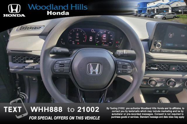used 2024 Honda Accord car, priced at $28,888