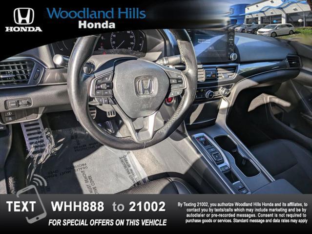 used 2021 Honda Accord car, priced at $26,388