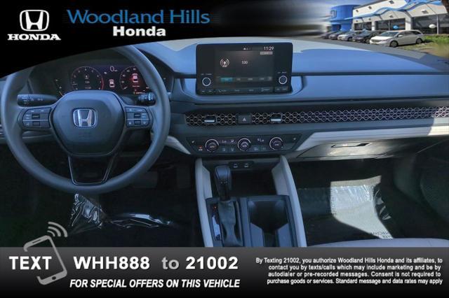 used 2023 Honda Accord car, priced at $25,888