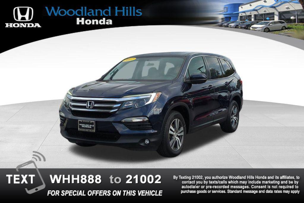 used 2017 Honda Pilot car, priced at $17,388