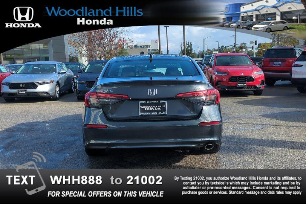 used 2024 Honda Civic car, priced at $25,588