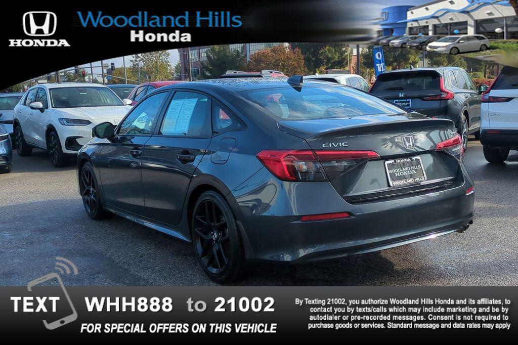 used 2024 Honda Civic car, priced at $25,588