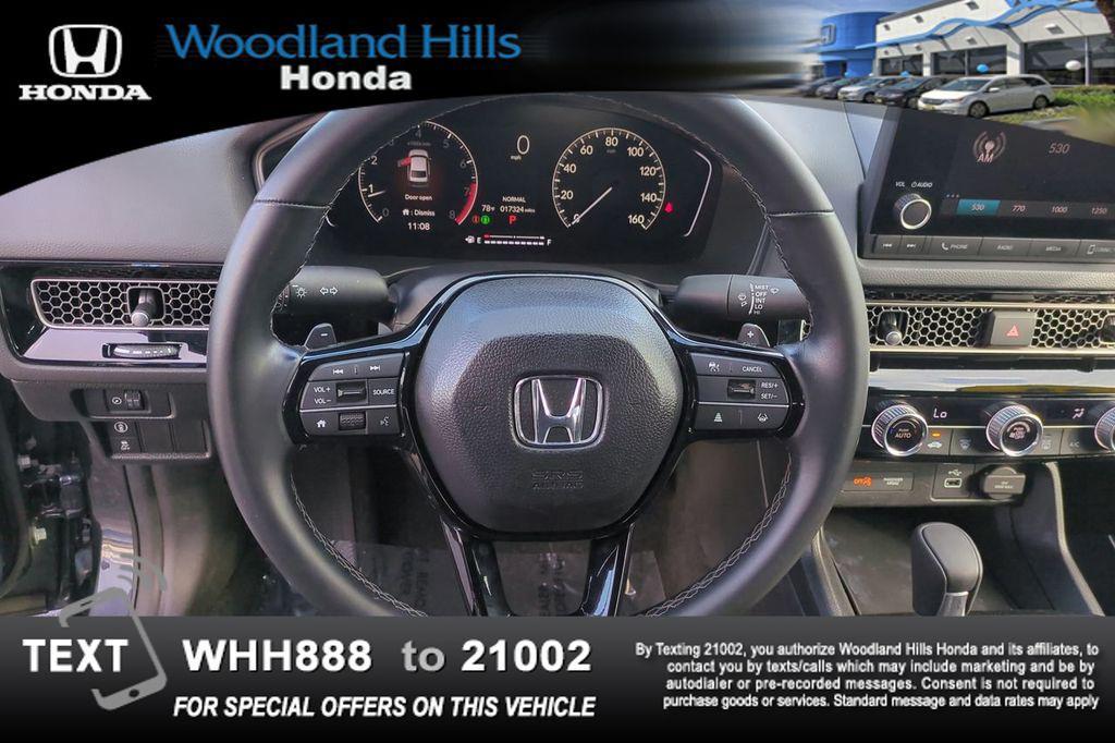 used 2024 Honda Civic car, priced at $25,588