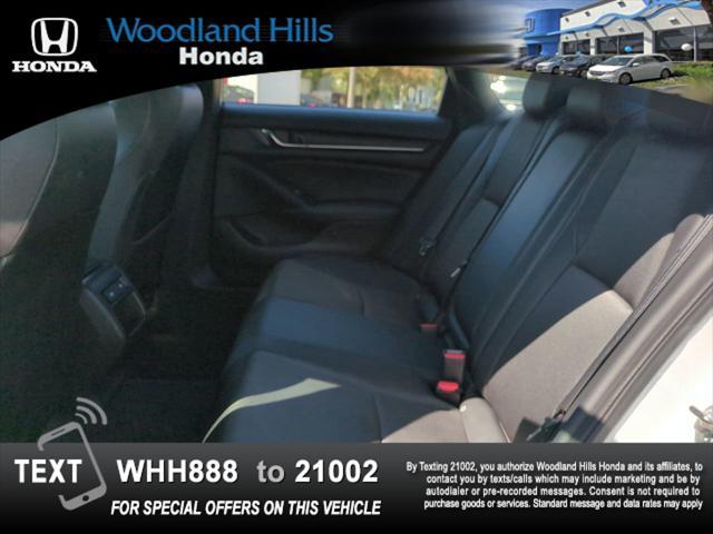 used 2021 Honda Accord car, priced at $23,588