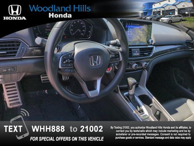 used 2021 Honda Accord car, priced at $23,588