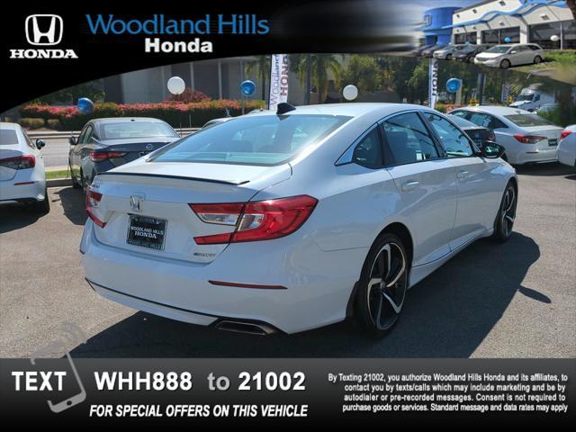 used 2021 Honda Accord car, priced at $23,588