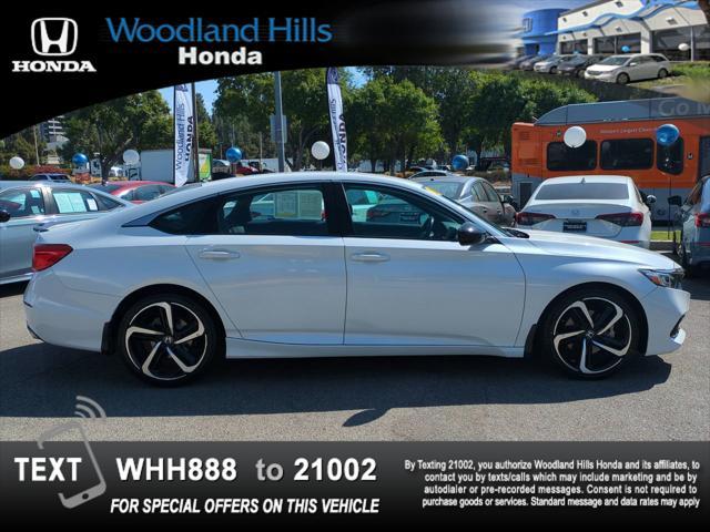 used 2021 Honda Accord car, priced at $23,588