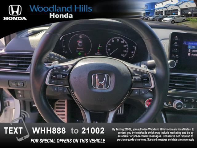 used 2021 Honda Accord car, priced at $23,588