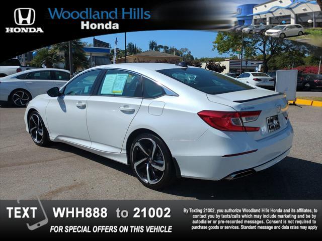 used 2021 Honda Accord car, priced at $23,588