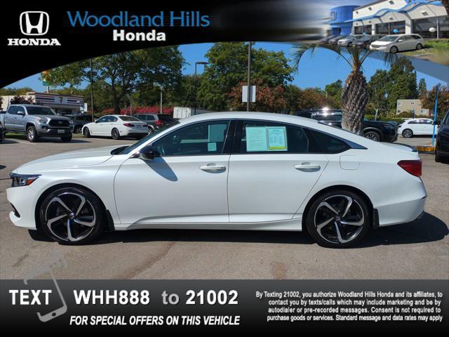 used 2021 Honda Accord car, priced at $23,588