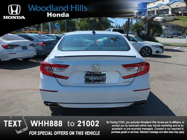 used 2021 Honda Accord car, priced at $23,588