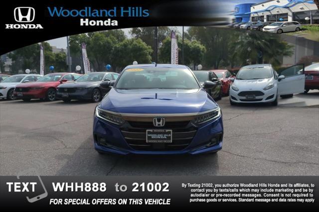 used 2022 Honda Accord Hybrid car, priced at $27,888