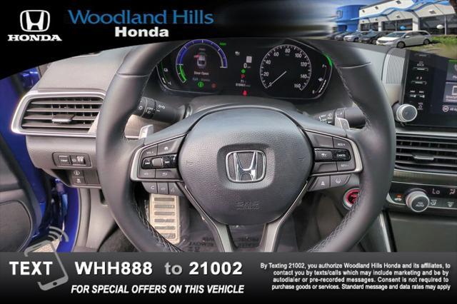 used 2022 Honda Accord Hybrid car, priced at $27,888