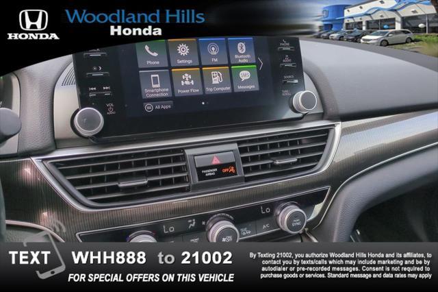 used 2022 Honda Accord Hybrid car, priced at $27,888