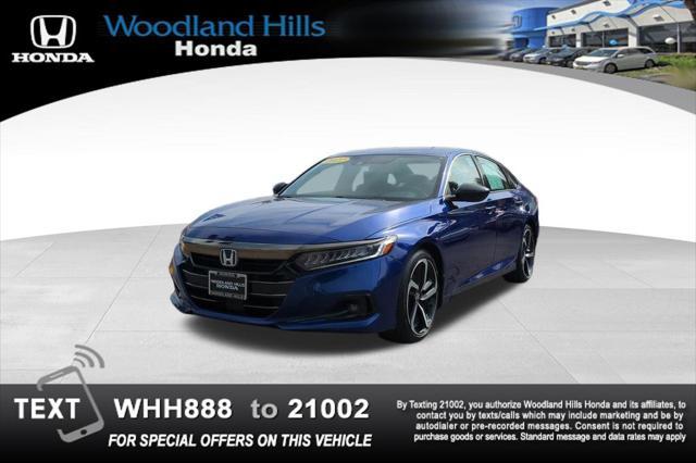 used 2022 Honda Accord Hybrid car, priced at $27,888
