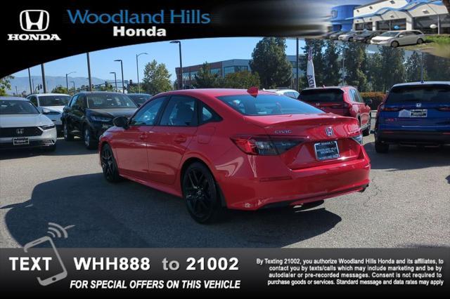 used 2023 Honda Civic car, priced at $25,388