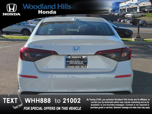 used 2024 Honda Civic car, priced at $24,288