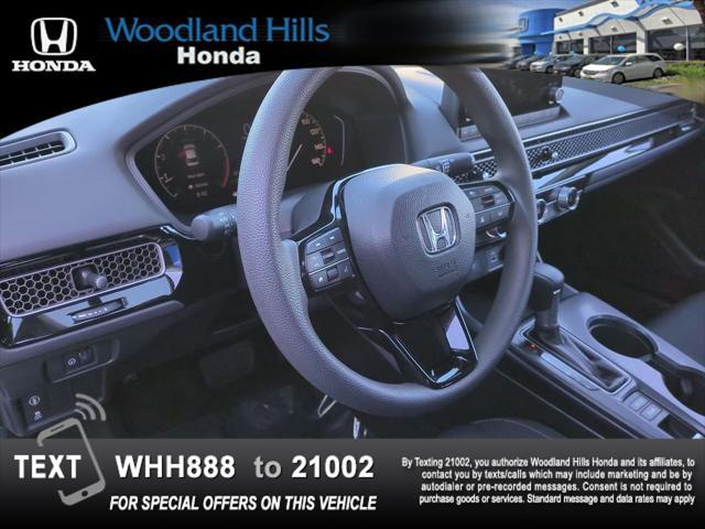 used 2024 Honda Civic car, priced at $24,288