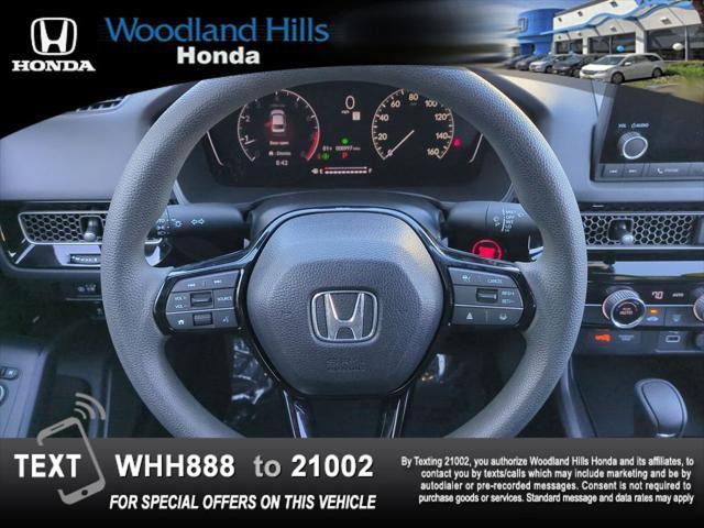 used 2024 Honda Civic car, priced at $24,288