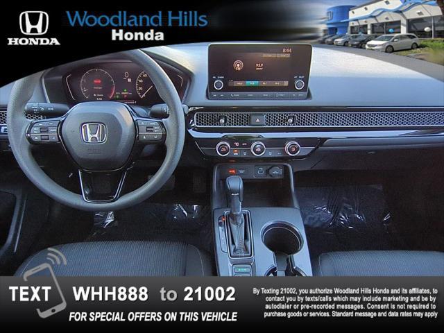 used 2024 Honda Civic car, priced at $24,288