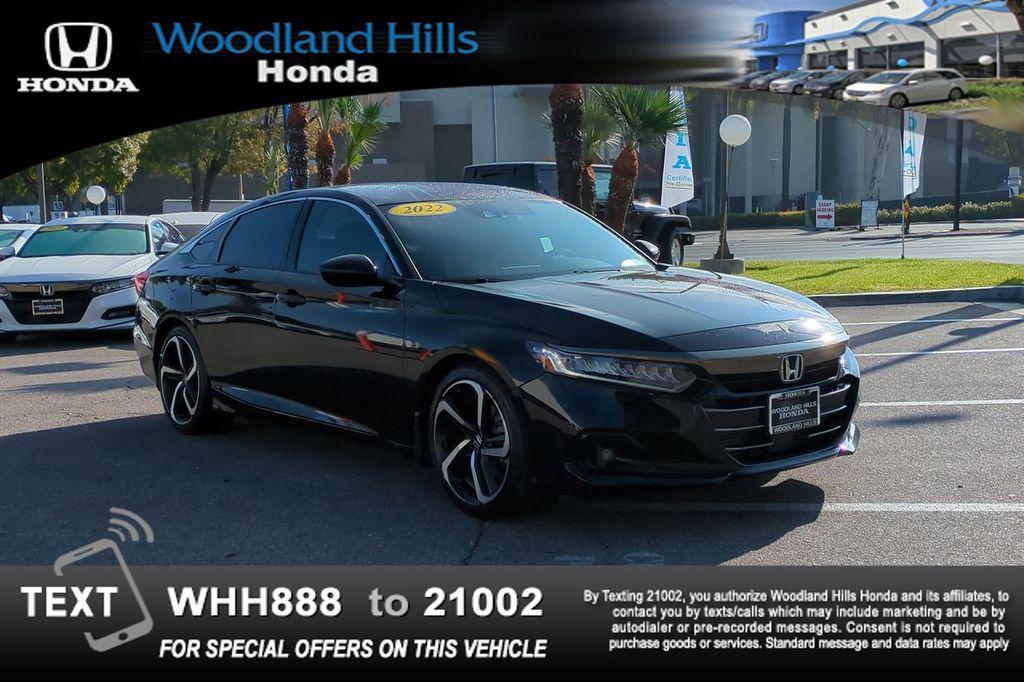 used 2022 Honda Accord car, priced at $25,888