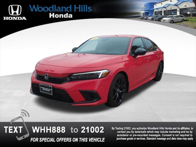 used 2024 Honda Civic car, priced at $23,888