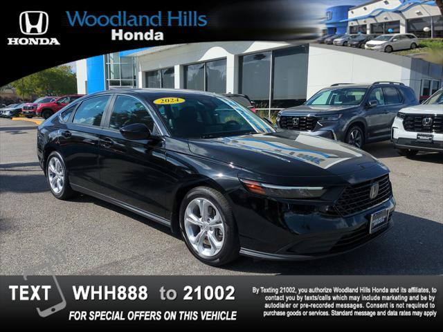 used 2024 Honda Accord car, priced at $26,888