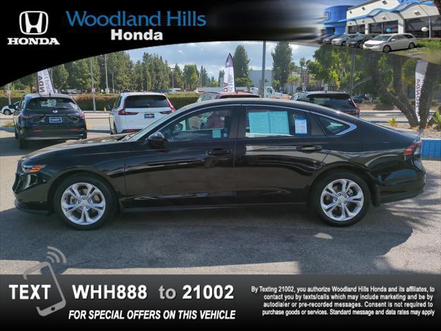 used 2024 Honda Accord car, priced at $26,888