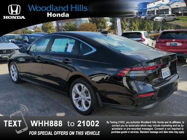 used 2024 Honda Accord car, priced at $26,888