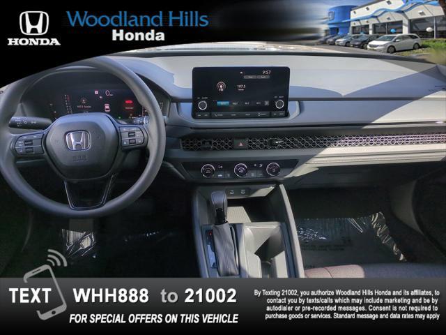 used 2024 Honda Accord car, priced at $26,888