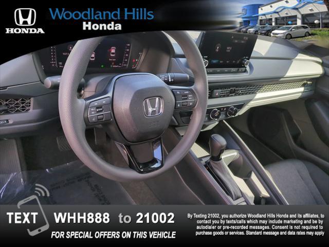 used 2024 Honda Accord car, priced at $26,888