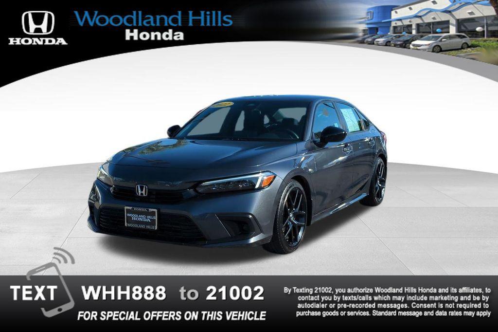 used 2022 Honda Civic car, priced at $24,588