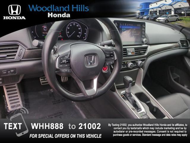 used 2021 Honda Accord car, priced at $23,888