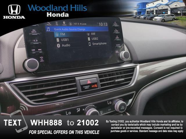 used 2021 Honda Accord car, priced at $23,888