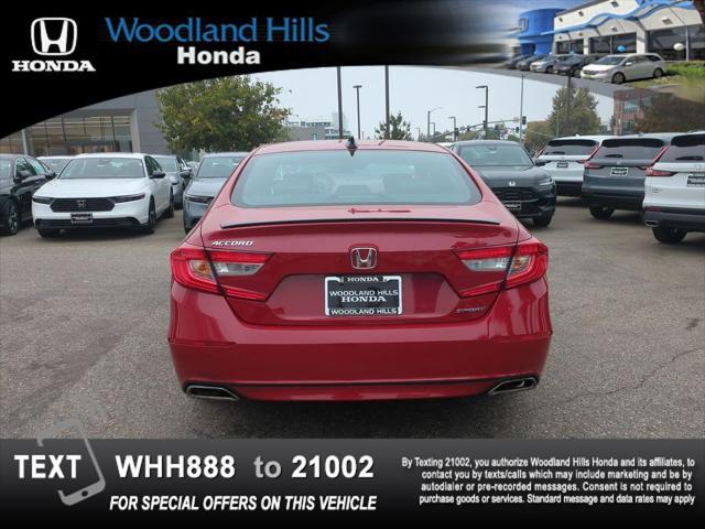 used 2021 Honda Accord car, priced at $23,888